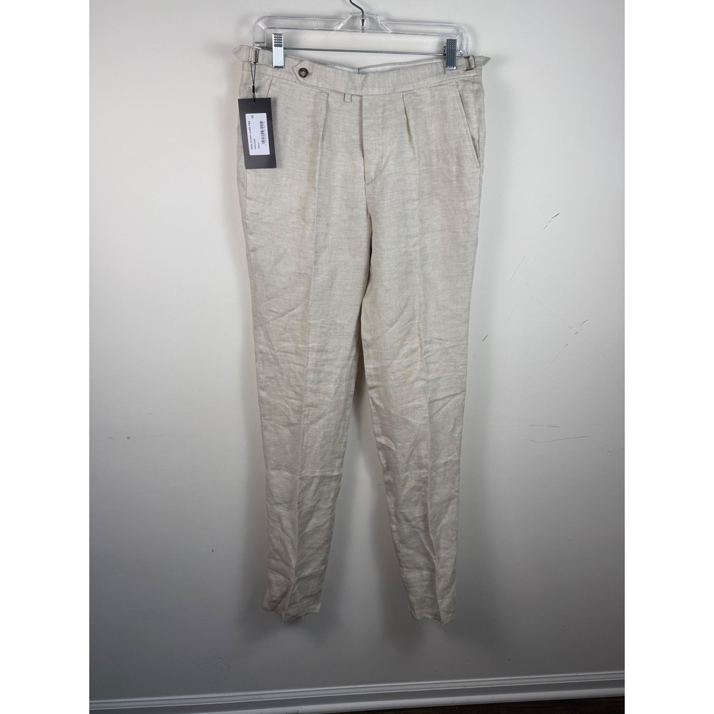 Men's Linen Blend Dress Pants